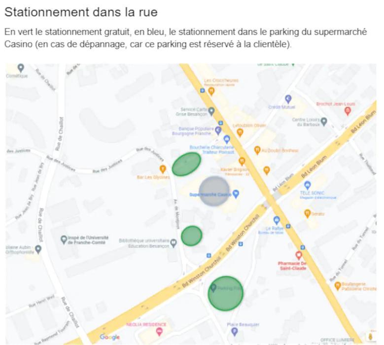 Le Montjoux, Appartement Calme, Toutes Commodites Besançon Exterior foto